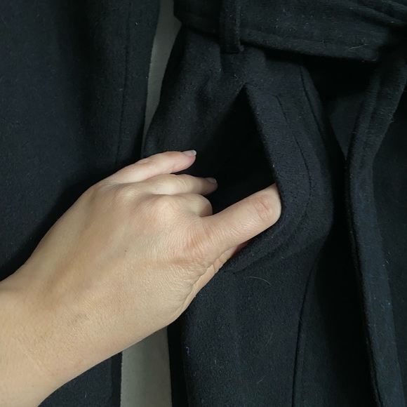 Michael F. wool pea coat. - Picture 3 of 9